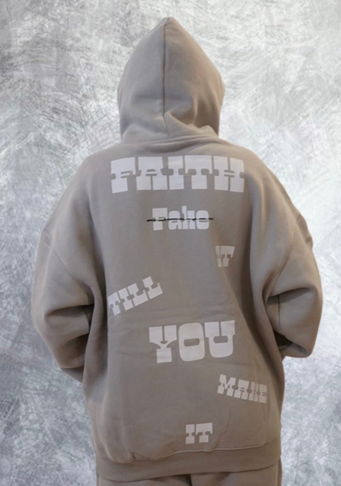 FAITH > fake Hoodie